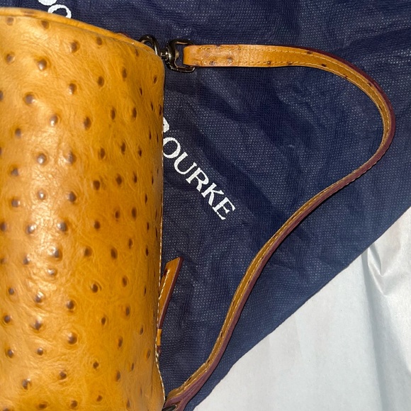 Dooney & Bourke Ostrich Leather Mini Bag - Picture 8 of 11